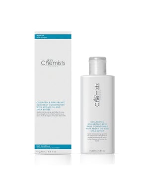 skinChemists Tägliche Spülung mit Kollagen, Hyaluronsäure, Arganöl und Sheabutter, 250 ml