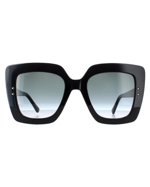 Jimmy Choo Square Womens Schwarz Dunkelgrau Gradient AURI/G/S