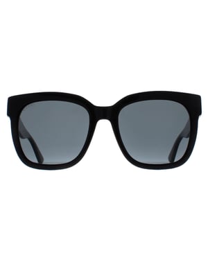 Gucci Square Damen Schwarz Grau GG0034SN