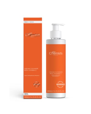 skinChemists Anti-Aging-Reinigungscreme mit Vitamin C, 200 ml