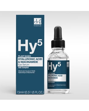 Dr. Botanicals Anti-Aging-Augenserum mit 5 % Hyaluronsäure und 5 % Niacinamid, 15 ml