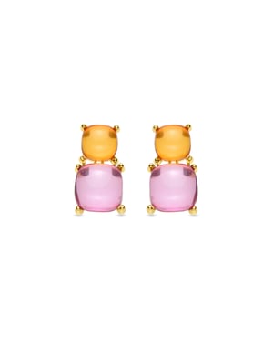 Luxenter Azara-Ohrringe aus 18 Karat Gelbgold