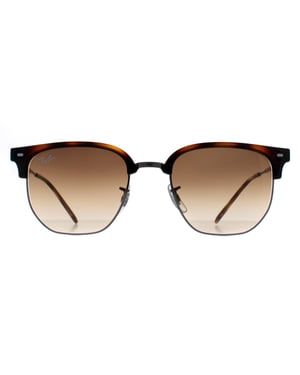 Ray-Ban Square Unisex Havanna Braun Gradient RB4416 Neu Clubmaster
