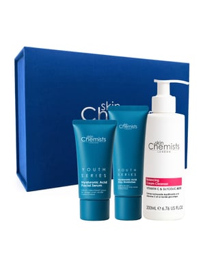 skinChemists Vitamin C & Hyaluronsäure Anti-Aging-Glow-Routine