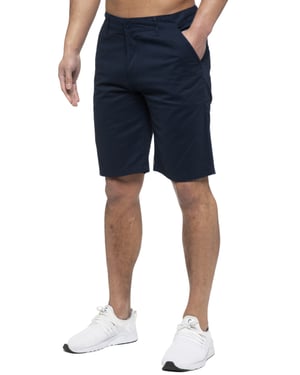 Enzo | Herren Chino Shorts In Marine