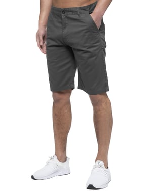 Enzo | Herren Chino Shorts In Grau