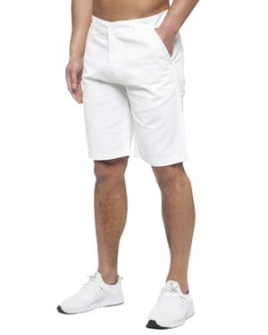Enzo | Herren Chino Shorts In Weiß
