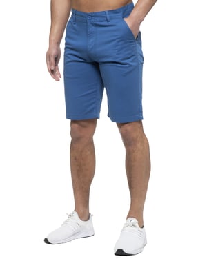 Enzo | Herren Chino Shorts In Königsblau