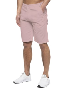 Enzo | Herren Chino Shorts In Rosa