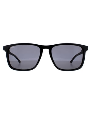 Hugo Boss Sonnenbrille 0921/S 807 IR Schwarz Grau Blau