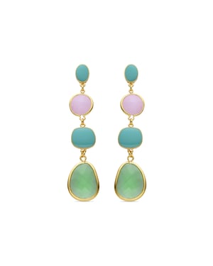 Luxenter-Ohrringe aus 18k Gelbgold - Sitin