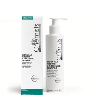 skinChemists Biotin Shampoo für Haarwachstum und -verdichtung 250 ml