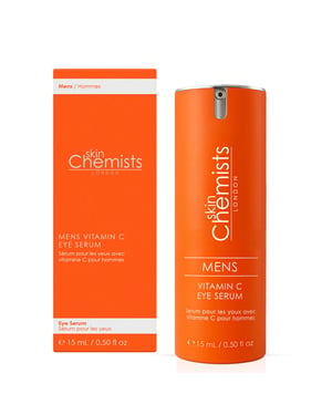 skinChemists Anti-Aging-Augenserum mit Vitamin C für Männer, 15 ml