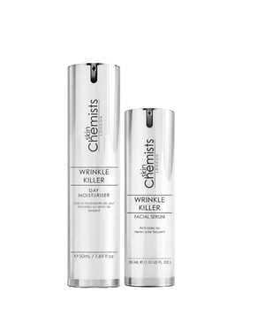 skinChemists Anti-Aging-Duo: Gesichtsserum gegen Falten & Tagescreme