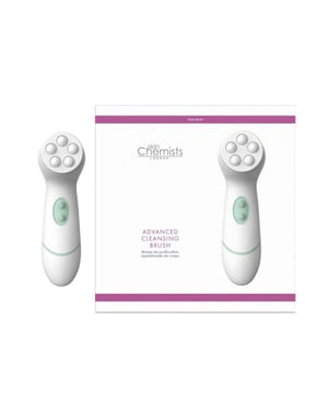 skinChemists Hochwertige Gesichts- und Körperreinigungsbürste – 4 Bürstenköpfe