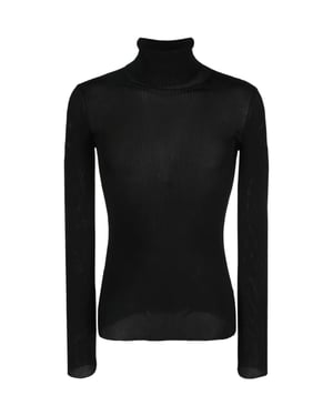 Helvetica Logo Rollkragenpullover