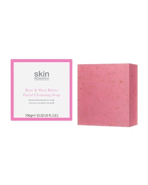 Skin Research Provence Rose Gesichtsreinigungsseife 100 g