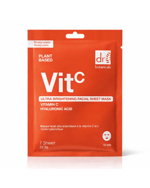Dr. Botanicals Ultra-aufhellende Gesichtsmaske mit Vitamin C und Hyaluronsäure