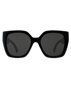 Gucci Square Womens Havanna Schwarz Grau GG1300S