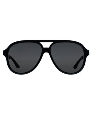 Gucci Aviator Herren Schwarz Grau GG0688S