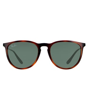 Ray-Ban Sonnenbrille Erika 4171 710/71 Schildpatt & Gunmetal Grün