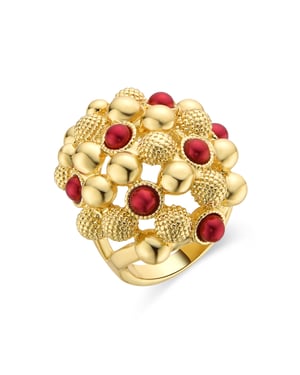 Luxenter Ring aus 18k Gelbgold - Xiglor
