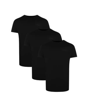 Palm Angels Tri-Pack Tonale Classic Logo Schwarze T-Shirts
