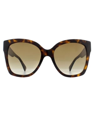 Lunettes De Soleil Gucci Gg0459s 002 Dégradé Brun De Havana