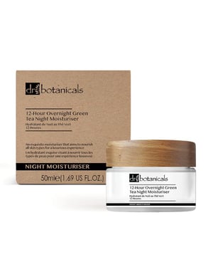 Dr. Botanicals 12-Stunden-Nachtcreme mit Grüntee und Anti-Aging-Wirkung (50 ml)