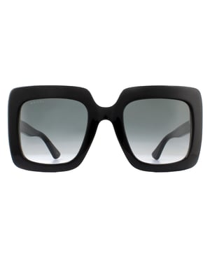 Lunettes De Soleil Gucci Gg0328s 001 Dégradé Gris Noir