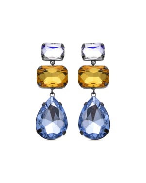 Luxenter Ifar-Ohrringe aus 18 Karat Gelbgold