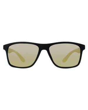 Smarty Rectangle Unisex Matte Schwarz Gummi Gelb Bronze Blau Flash SA2306