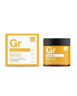 Dr. Botanicals Fortschrittliches, erfrischendes Anti-Aging-Reinigungsgel mit Grapefruit und Wassermelone, 60 ml