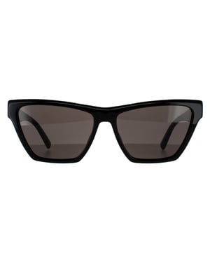 Saint Laurent Cat Eye Damen Schwarz Schwarze Sonnenbrille