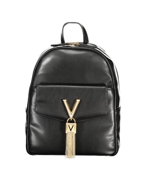 Mario Valentino Nero Polyester Damen Rucksack