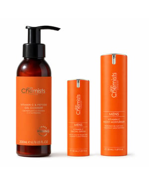 SkinChemists Pflege-Set Bright Skin mit Vitamin C für Männer
