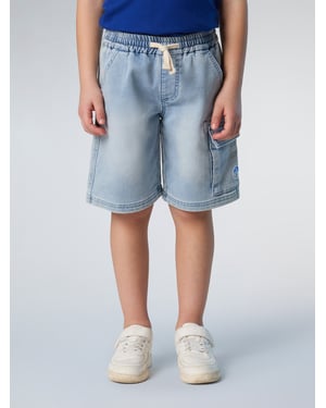 North Sails Sweat-Shorts Denim-Optik