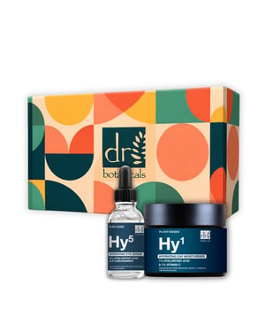 Dr. Botanicals Anti-Aging Hyaluronsäure Tagescreme & Augenserum Set