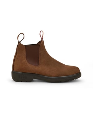 Rossi 303 Endura Chelsea-Stiefel aus rustikalem braunem Wildleder