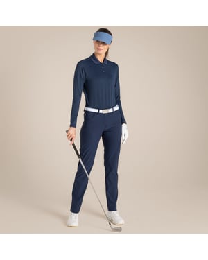 Craghoppers - "Thornbury" Poloshirt für Damen, Nosilife, Emblem, Langärmlig (Marineblau)