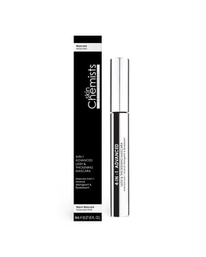 skinChemists Fortschrittliche 4-in-1 Wimpern- und Verdichtungs-Mascara 8 ml