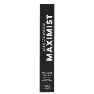 bareMinerals Maximist Volumen Phyto-Faser Mascara Schwarz 9ml.