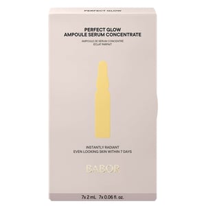 BABOR Perfect Glow Ampullen - 7er Pack für strahlende Haut - 2,0 ml