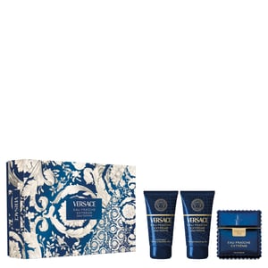 Versace Eau Fraîche Extrême Eau de Parfum 50ml Geschenkeset mit Duschgel 50ml & Aftershave-Balsam 50ml