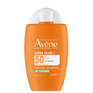 Avène Ultra Fluid Oil Control LSF50+ für fettige und Mischhaut - Hoher Schutz