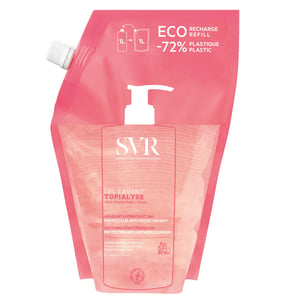 SVR Topialyse 1000ml Beruhigendes Reinigungs-Gel Nachfüllpack für empfindliche Haut
