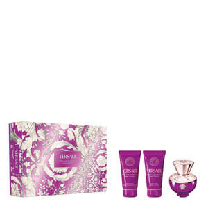 Versace Dylan Purple Eau de Parfum 50ml Geschenkeset mit Duschgel & Körperlotion