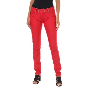 Lange Wendehose aus elastischem Stoff 10DBF0605-B101 woman