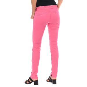 MET Damen Hose K-Chino Slim Fit Knöchellang Rosa