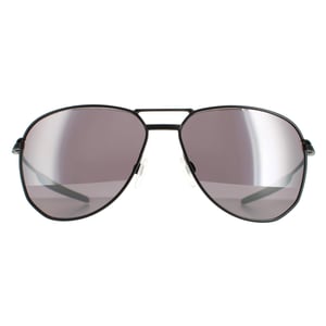 Oakley Aviateur Hommes Satin Noir Prizm Noir Polarisé
